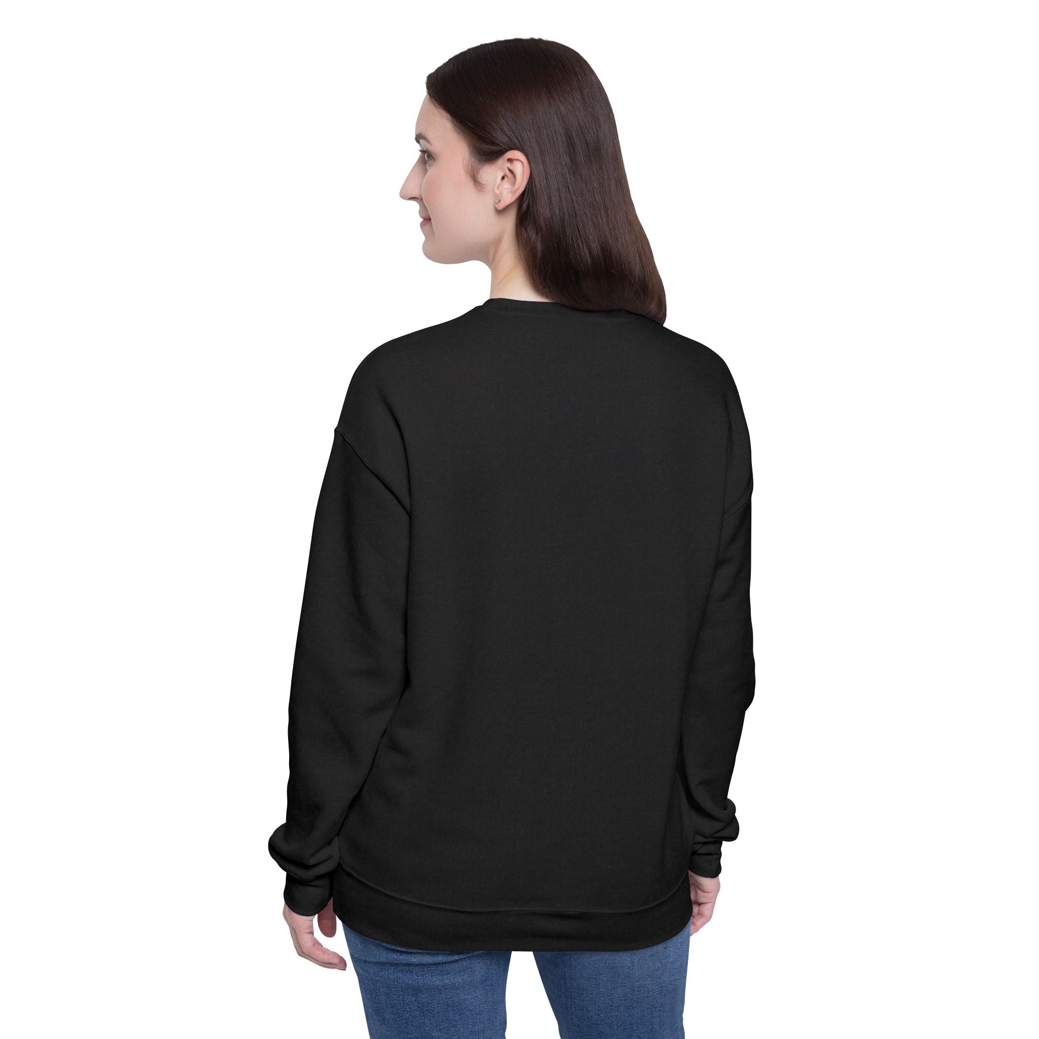 Unisex Drop Shoulder Sweater for Rosh Hashana Gift; 5786 Hebrew and English Blessing
