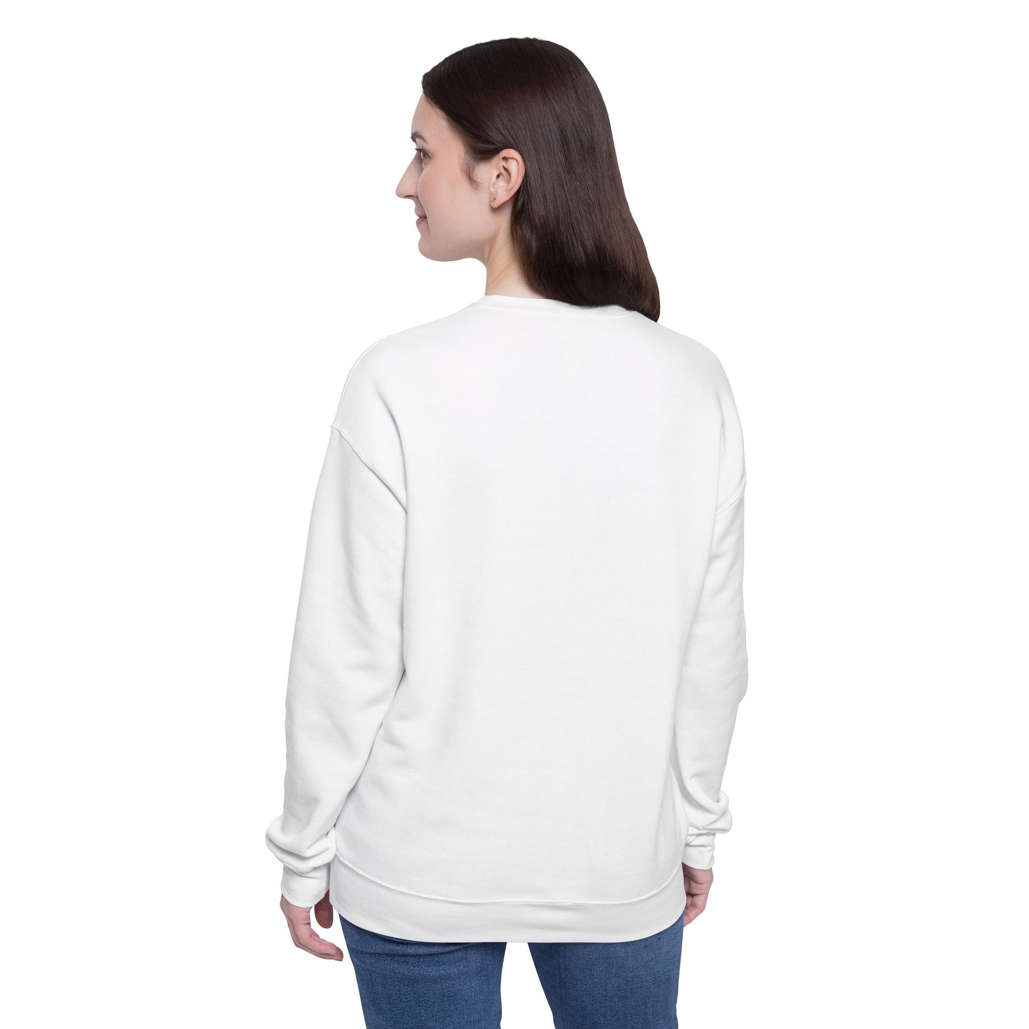 Unisex Drop Shoulder Sweater for Rosh Hashana Gift; 5786 Hebrew and English Blessing