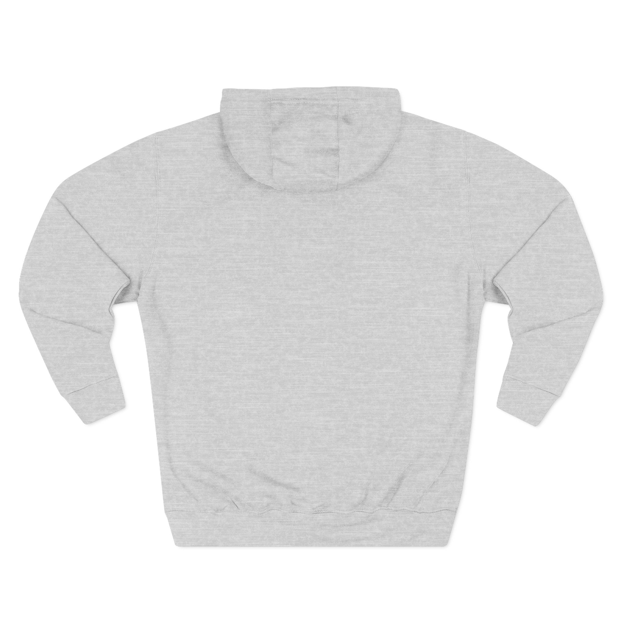 Fleece Hoodie, Like A Lion, Embroidered Sweatshirt in Pastel Colours
