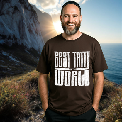 Daddy Graphic T-Shirts, Jewish T-Shirts, Best Tatty in the World